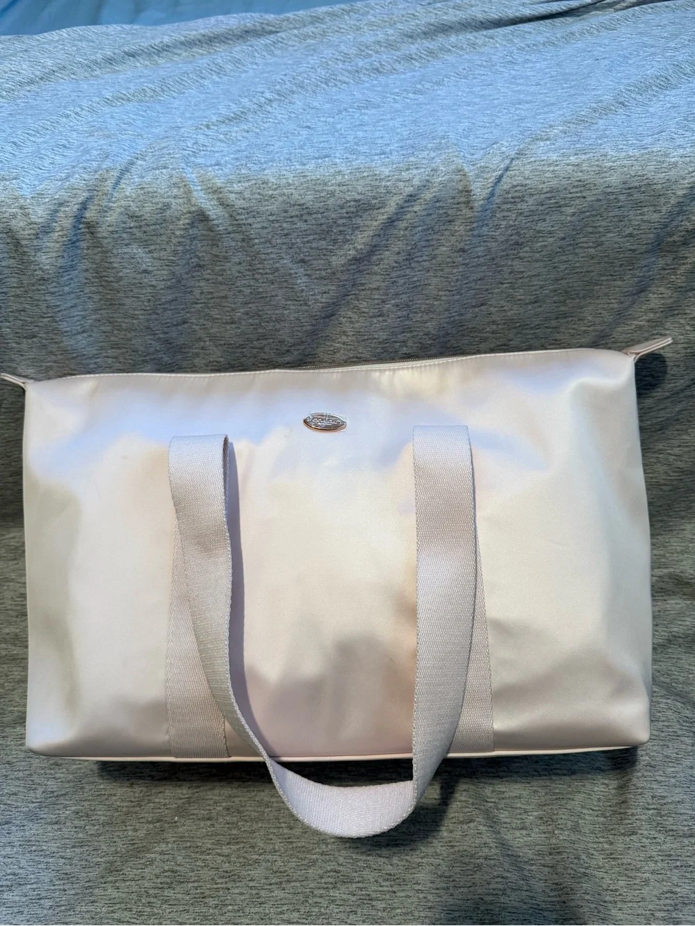 Coach Fragrance Pink Overnight duffle